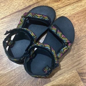 Teva Kids Original in Boomerang Pink Size 13